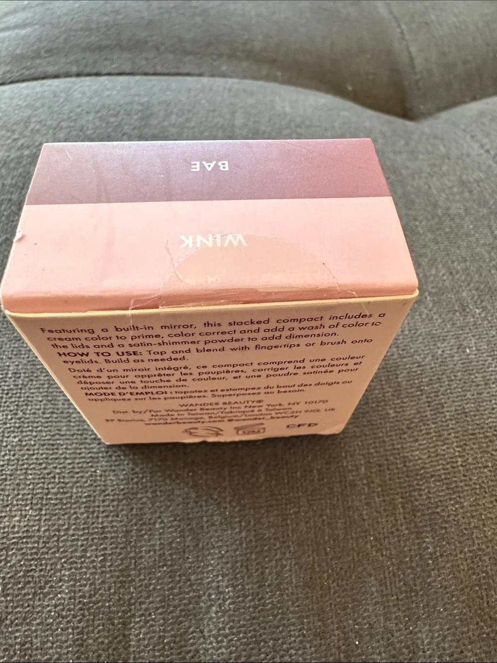 NIB Wander Beauty Double Date Eyeshadow Duo in the shade Wink/Bae